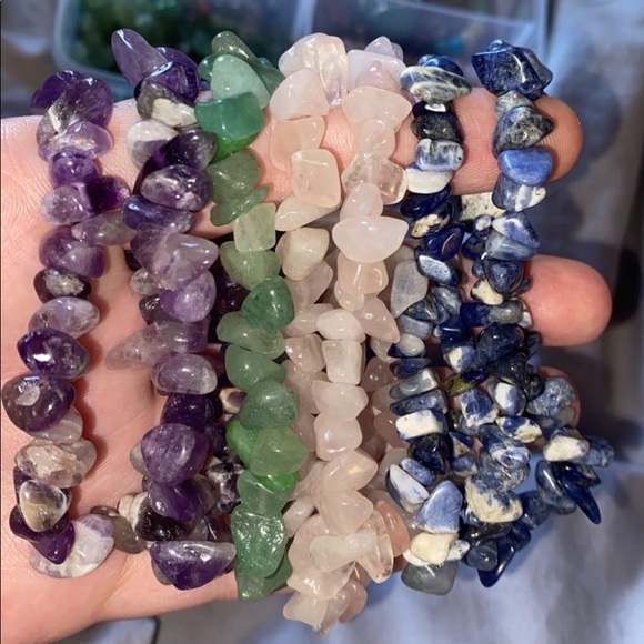 crystal chip bracelets:) - Picture 1 of 1